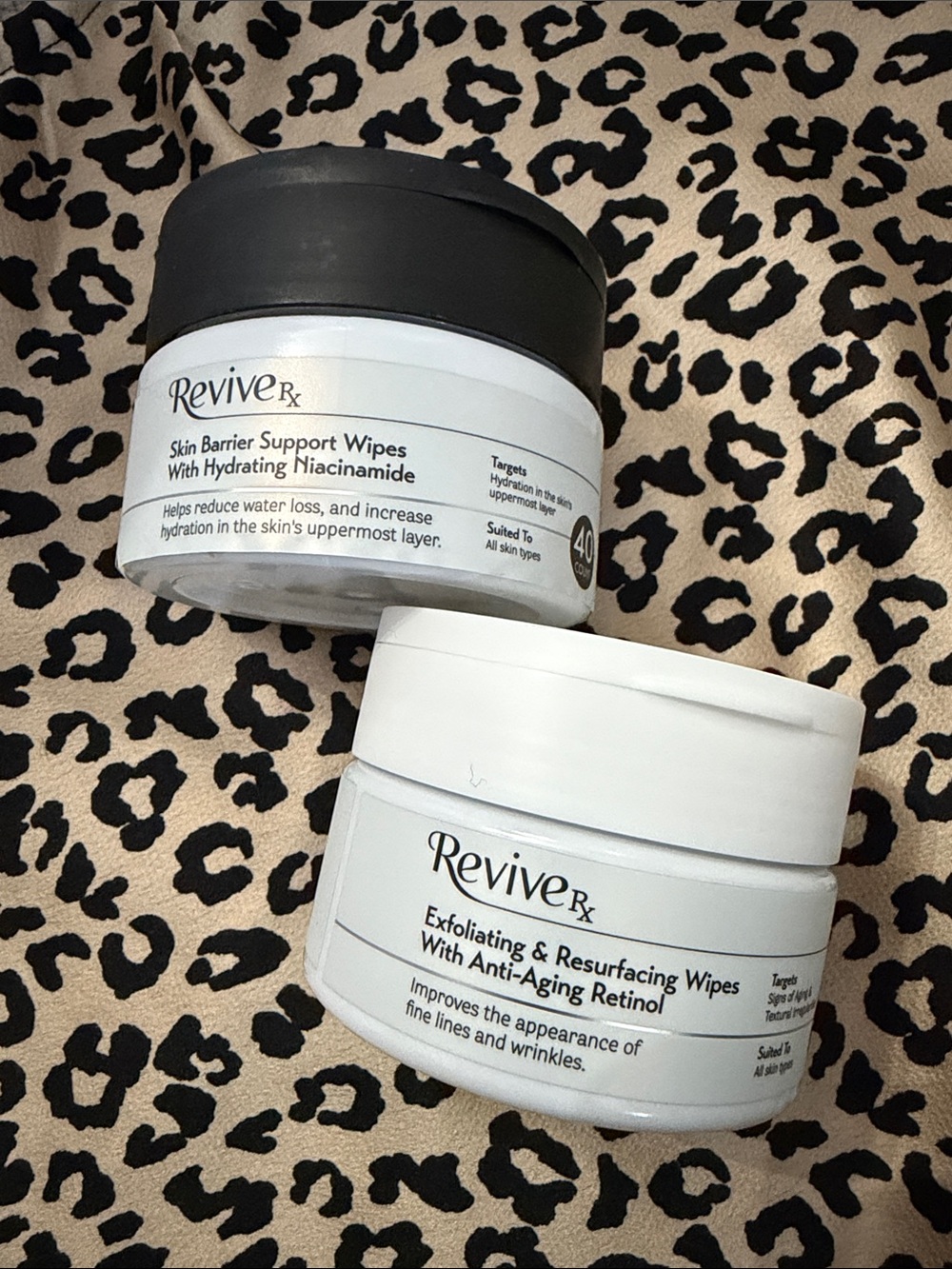 Revive Rx Exfoliating & Skin Barrier Wipes - 2pk 80 Ct